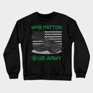 US M48 Patton tank Crewneck Sweatshirt